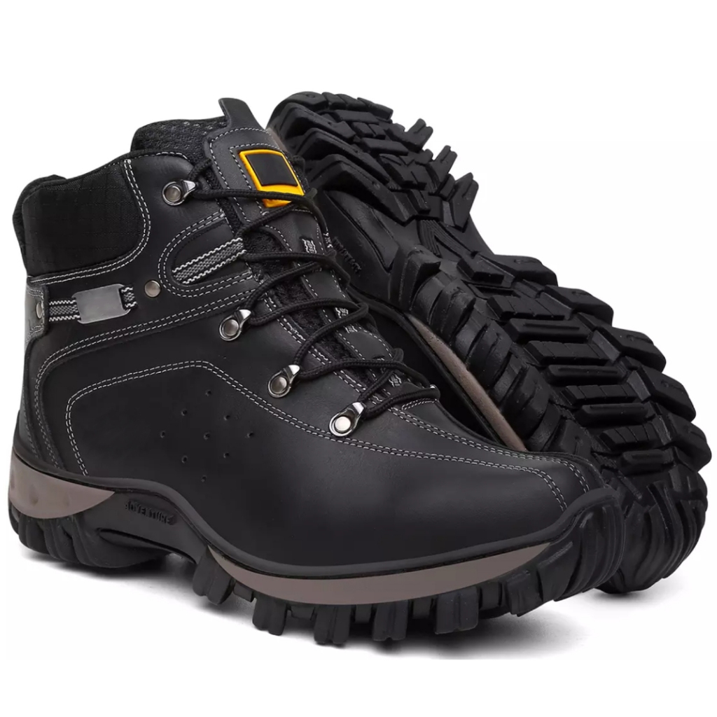 Bota Masculina Coturno de Alta Performance: Explore a Elegância dos Detalhes em Nossas Cat para Homens!