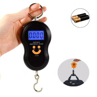 Balança de Gancho 50kg para Mala, Bagagem e Pesca em Oferta na Shopee