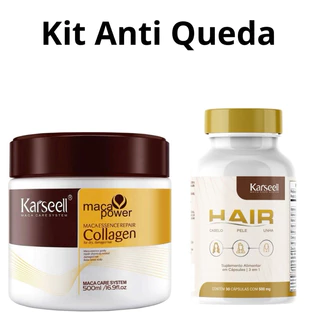 kit Anti Queda,  Máscara 500g Anti Queda em Oferta na Shopee