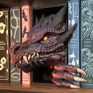 Dragão aparador de livros - Game Of Thrones / House Of the Dragons em Oferta na Shopee