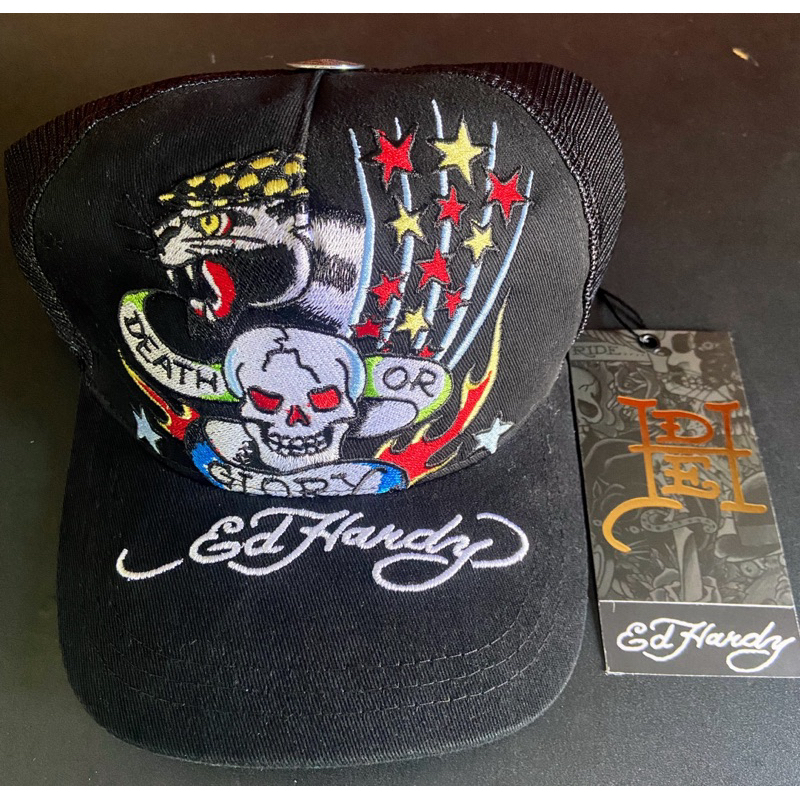 boné original Ed Hardy panter Off