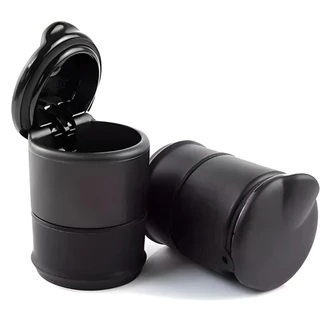 Lixeira Veicular Automotivo Porta Moedas Porta Copos Anti Fumaça Portátil Universal