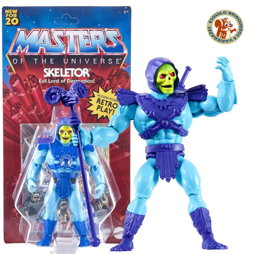 Boneco Esqueleto Tri-Klops Soldado da Horda HORDE TROOPER HORDAK He Man ...