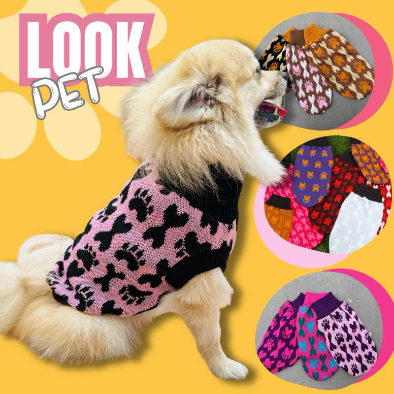 2 Roupa Pet Cachorro Gato Cachorro Inverno Frio Quentinha