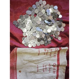 371 moedas nunca circuladas 1 Centavo