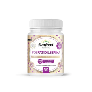 Fosfatidilserina 400mg 60 Cápsulas Sunfood