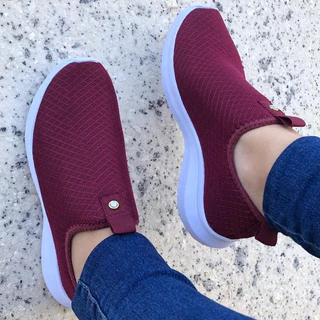 Tênis Feminino Academia - Tenis Feminino Casual - Sapato Feminino Sem Cadarço