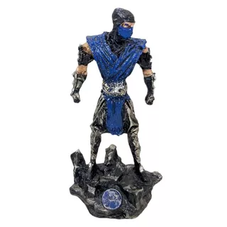 Estatua Boneco Ermac Figure Sub Zero Resina Mortal Kombat 17,5 cm