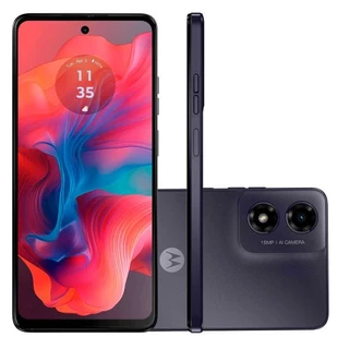 Smartphone Motorola Moto G04s 128GB Tela 6,6 Câmera 50MP Selfie 5MP Dual Chip Android 14