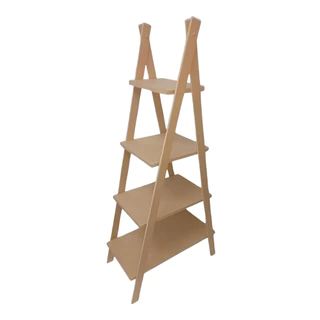 Escada De Festa 4 Andares Para Decorações Lembrancinhas Festas MDF