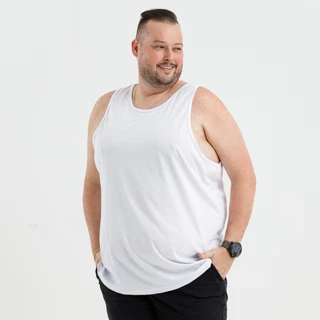 Regata Masculina Plus Size Algodão Grande