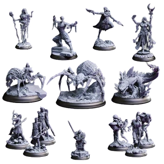 Coleção Underdarkness COMPLETA (14 peças)