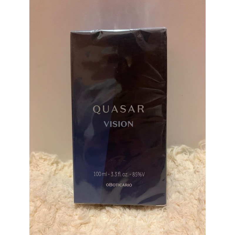 Perfume Masculino Elegante Boticário Quasar Vision 100ml | Shopee Brasil