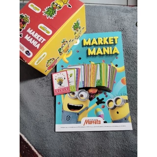 figurinhas minions Muffato market mania cards