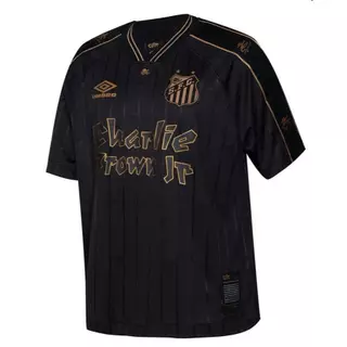 CAMISA DO SANTOS PRETA 2024/25 + PROMOÇÃO + FRETE GRÁTIS + ENVIO IMEDIATO!!