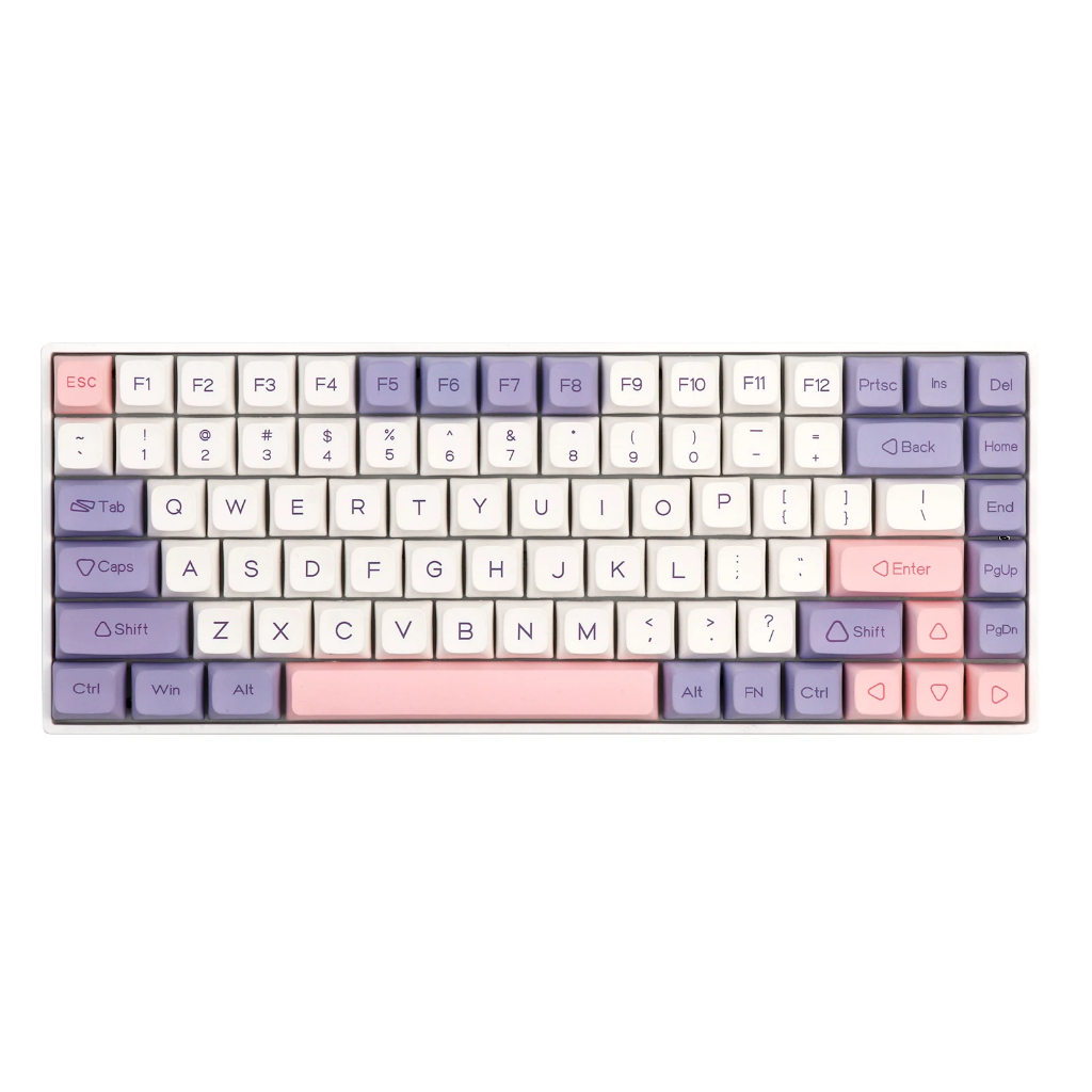 Teclado Mecânico EPOMAKER-EP84 Plus, RGB, 2.4GHz, Bluetooth 5.0 - ENVIO NACIONAL