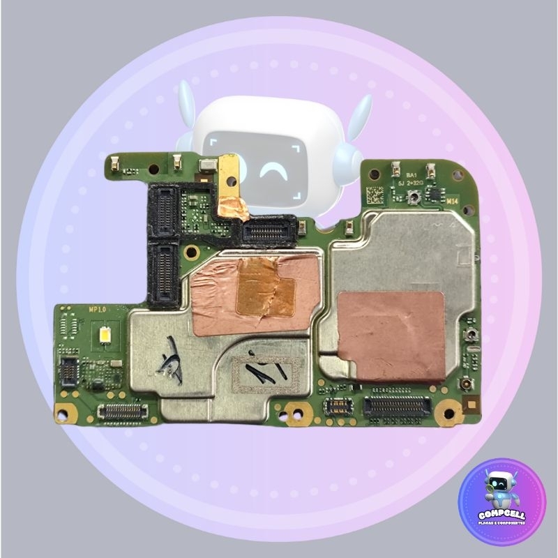 Placa principal A10s versão m14 retirada