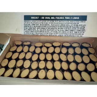 Bombom Oval Mil-Folhas Cacau Show 750g em Oferta na Shopee
