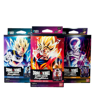 Dragon Ball Deck Inicial 1 2 3 e 4 Goku Vegeta Freeza e Broly