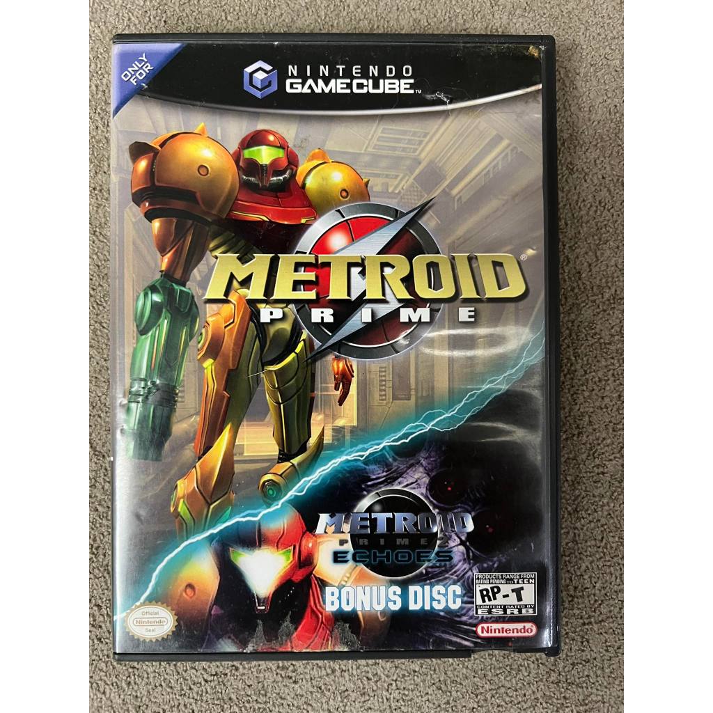 Metroid Prime with Bonus Disc - Nintendo GameCube - Escorrega o Preço