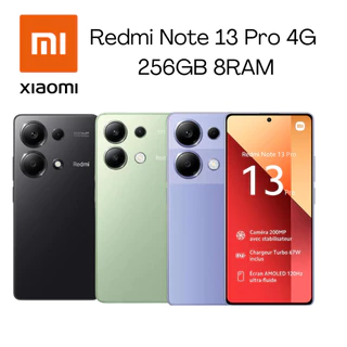 Smartphone Xiaomi Redmi Note 13 Pro 4G NFC Global Memória Expansível Versões 256GB 8GB RAM 12GB RAM