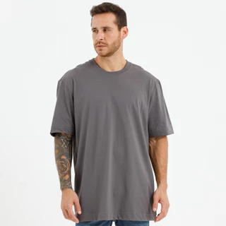 Camiseta Camisa Oversized Masculina 100% Algodão