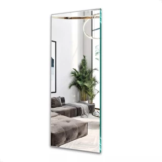ESPELHO 1 METRO GRANDE RETANGULAR DE VIDRO DECORAÇÃO PARA SALA QUARTO BANHEIRO SUPORTE OU DUPLA FACE