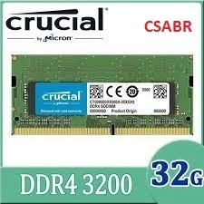 Memoria Crucial para Notebook DDR4 32gb 16gb 8gb 3200 2666 escolha a capacidade