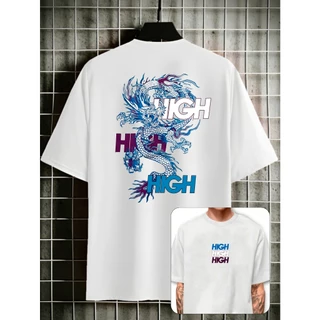 CAMISETA STREETWEAR MASCULINA 100% ALGODÃO ENVIO IMEDIATO DRAGÃO ORIENTAL
