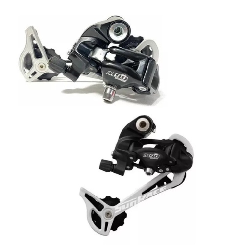 そら Câmbio Traseiro Sunrace 9v M91 Cage Longo puxa K7 Até 36 Dentes