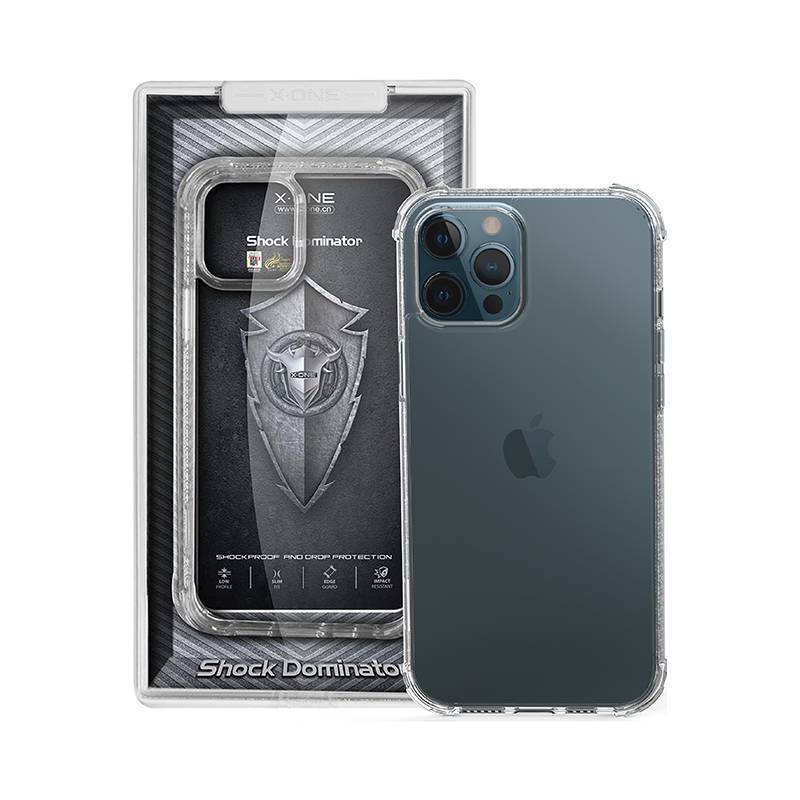 Capa X-ONE Dropguard Pro Transparente White p/ iPhone | Ultra Proteção | Melhor Capa do Mundo