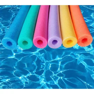 10 Boias Flutuadores Espaguete Macarrão Piscina Infantil Coloridos