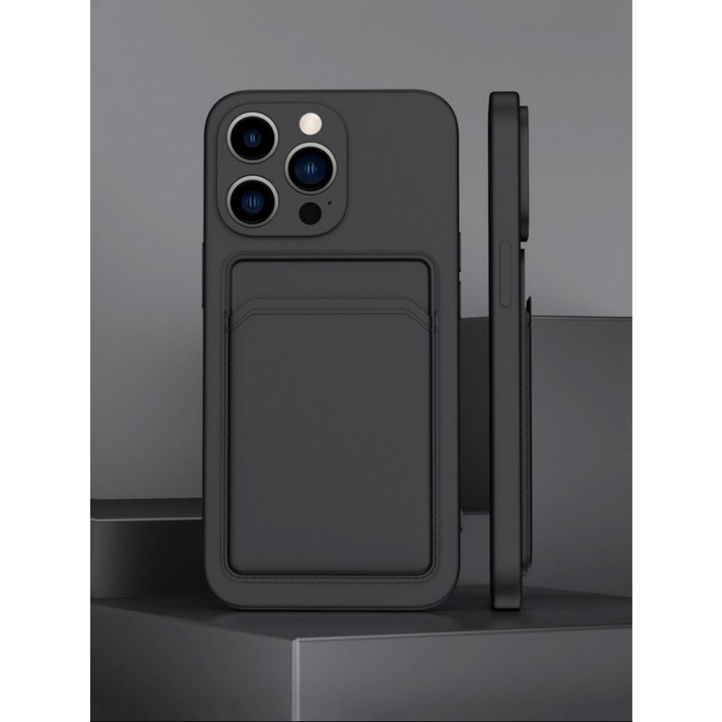 Capinha de Celular Porta Cartão Para Iphone 7,8,7/8PLUS,X,XS,XR,11,11PM,12,12PM,13,13PRO,13PM
