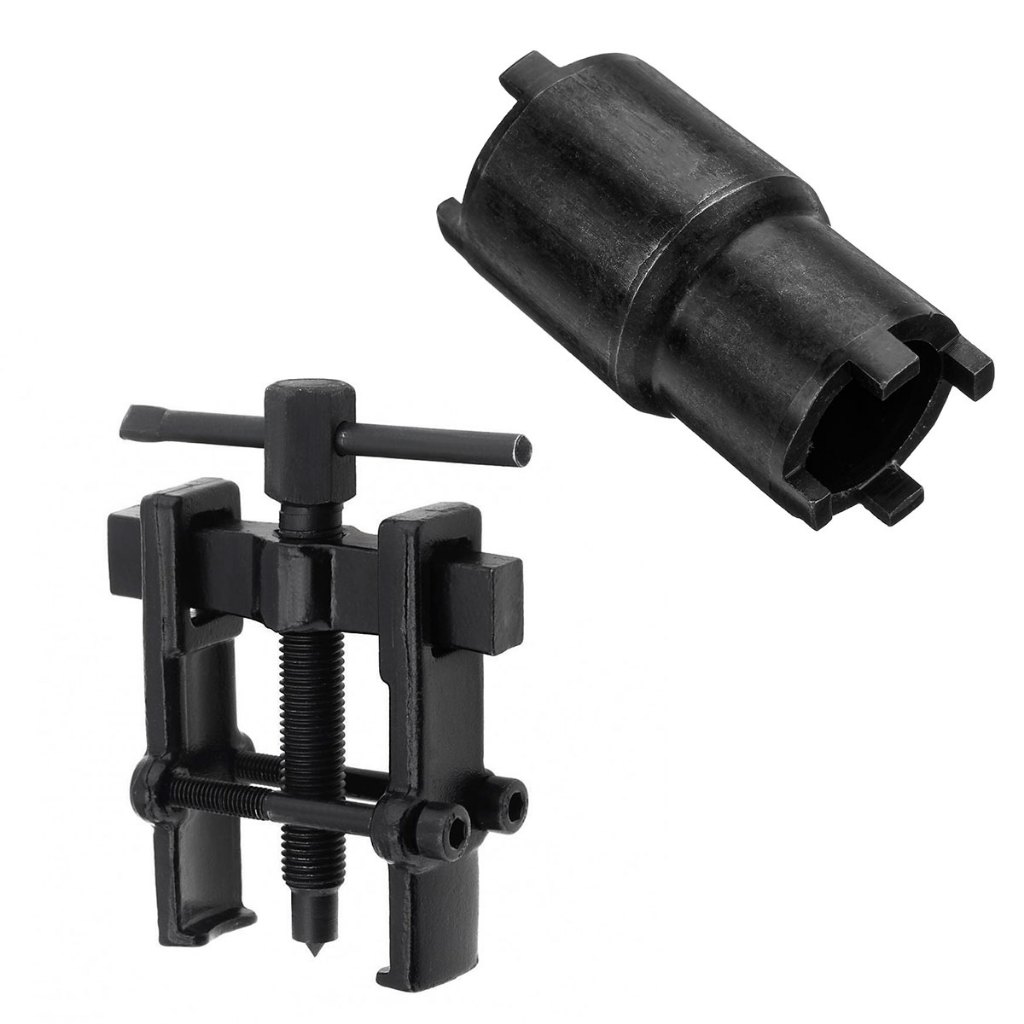 Kit Chave Extrator De Rolamento De Braço 2 Mandíbulas Extrator + Chave ...