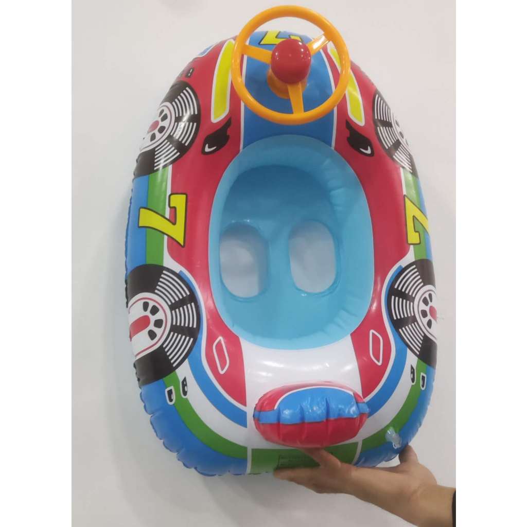 Bóia Inflável Infantil - Carrinho com Volante main image 0