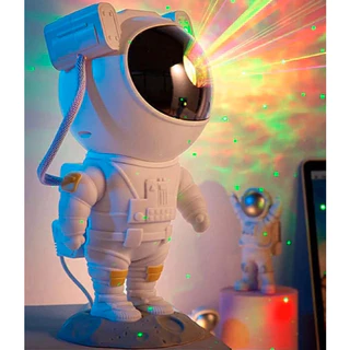 Projetor de Luz Noturna Galaxy Star Com Conexão Bluetooth Para Música Luminária de Astronauta Galaxia Nebula