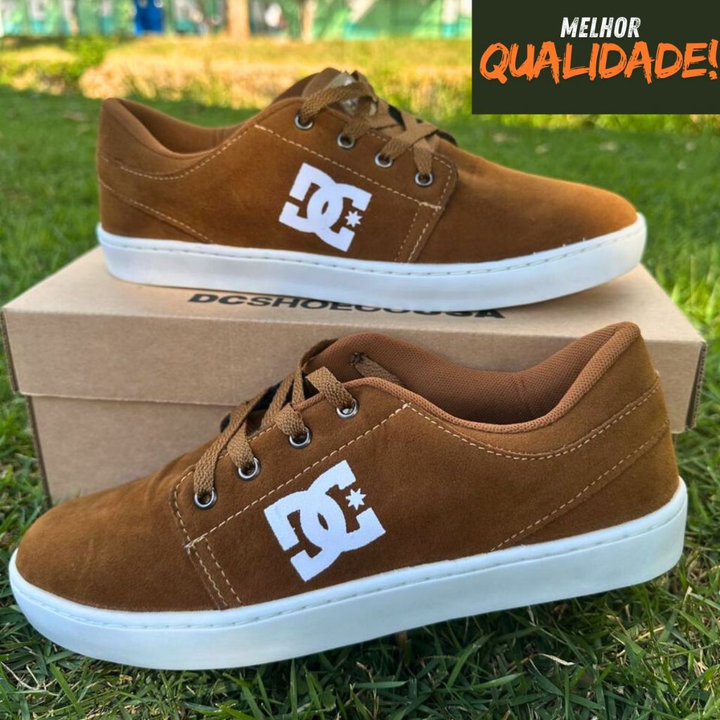 Tenis Masculino Old School DC Qualidade Premium Sola Costurada Skatista Envio Rapido