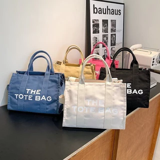 Bolsa Feminina Impermeável Tote Para Ombro De Lona Mensageiro Corpo Cruzado