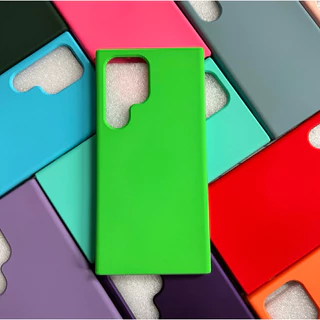 Capa Capinha de Celular Silicone Aveludada Samsung Galaxy S24 Ultra