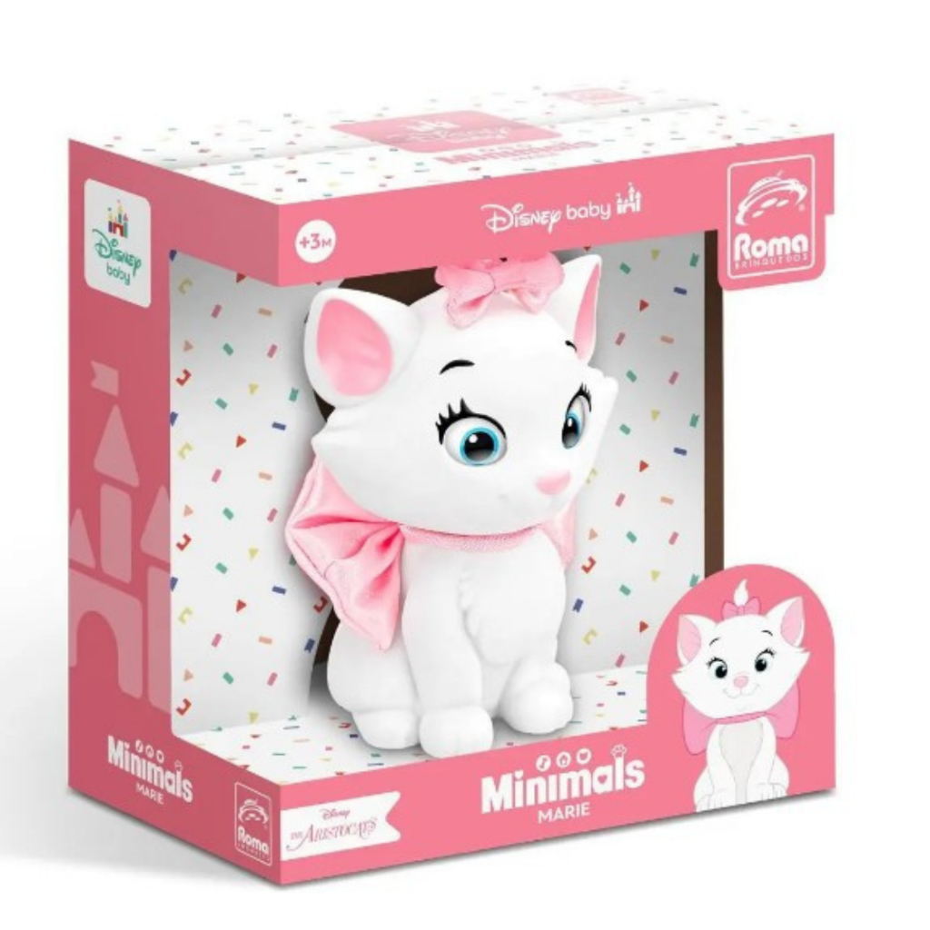 Marie Boneca Vinil Filme Aristogatas Disney Colecionavel - ROMA