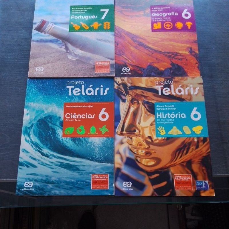 Projeto Telaris 6 ano LIVROS DO PROFESSOR 2 edição 2016. | Shopee Brasil