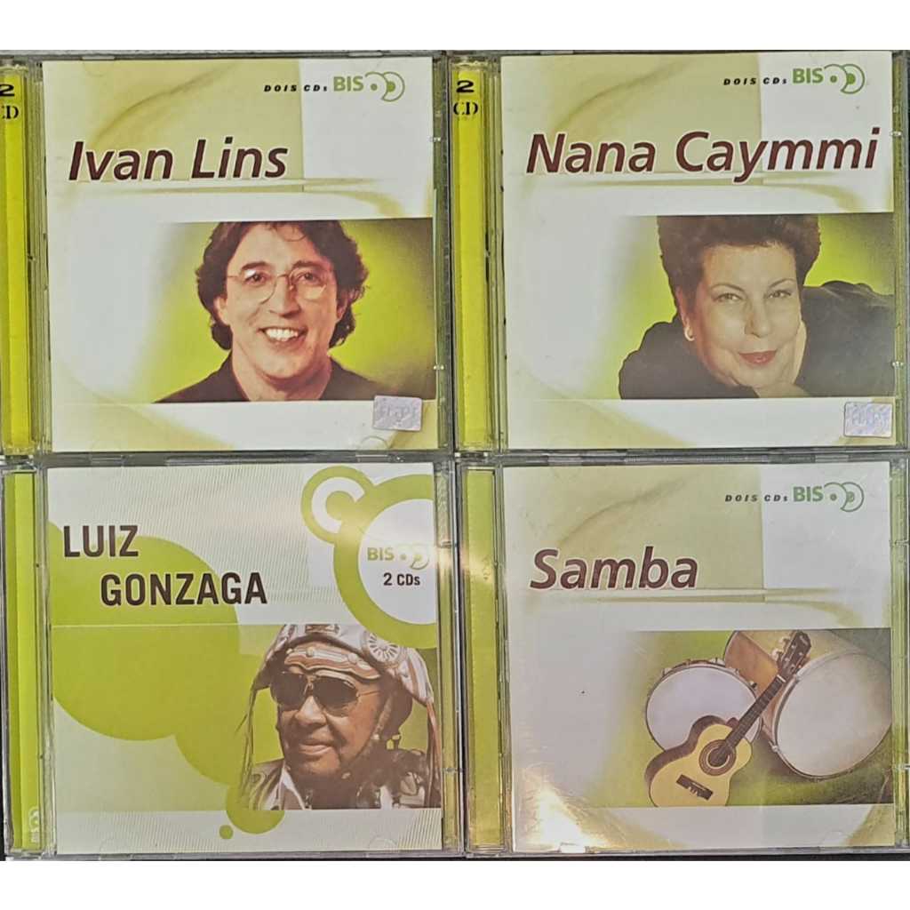 CD Duplo Bis Coletânea - Ivan Gonzaguinha Renato Russo Djavan