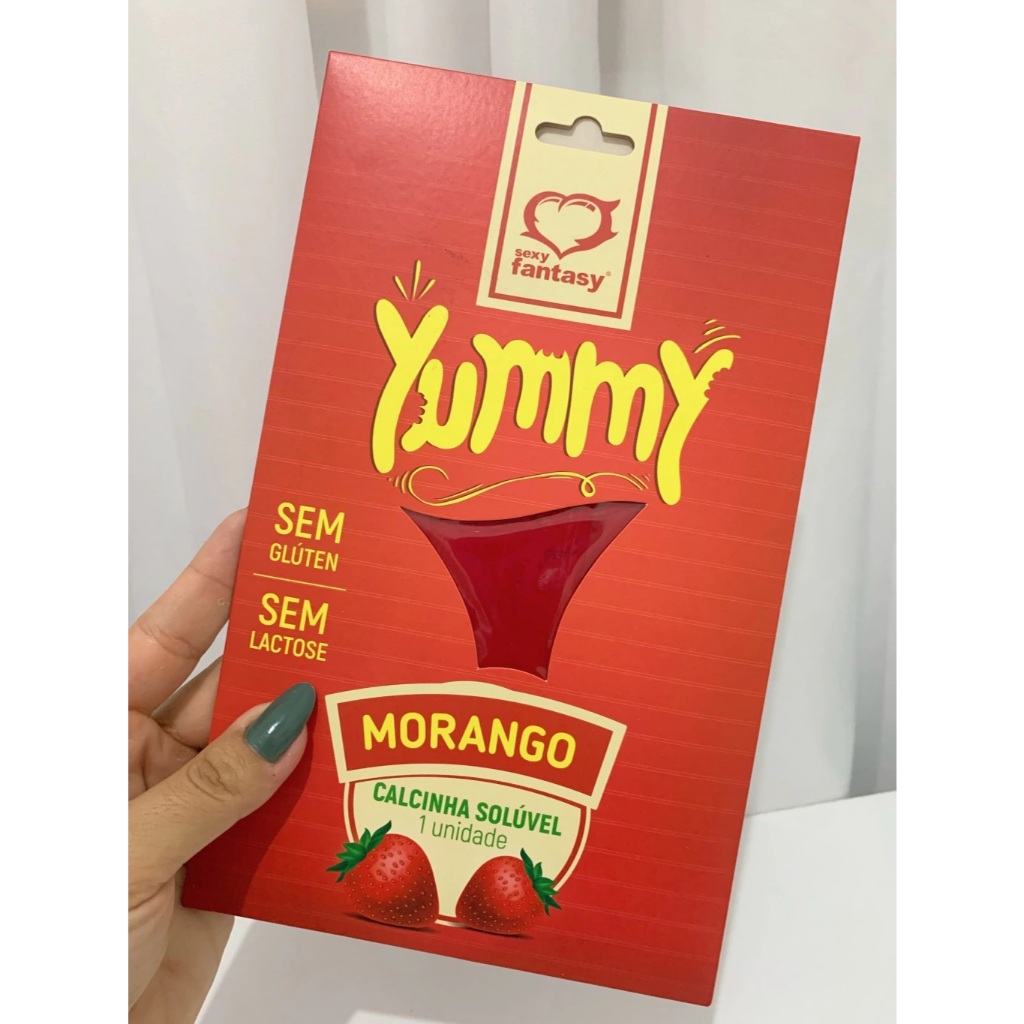 Calcinha Comestivel Yummy Sexy Fantasy