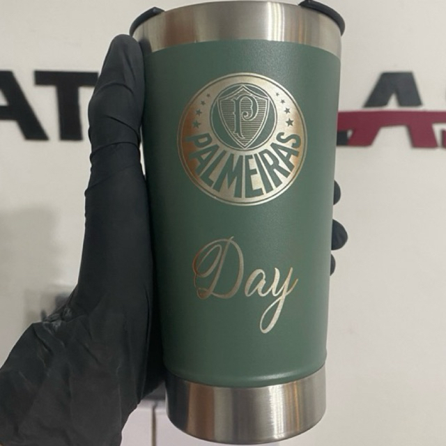 copo térmico personalizado TIME NOME