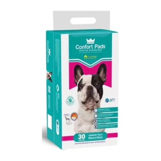 Tapete Higiênico Confort Pads Para Cães 60x55cm 30 Unidades