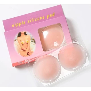 Protetor Tapa Mamilos Silicone Adesivo Reutilizável Discreto 01 par
