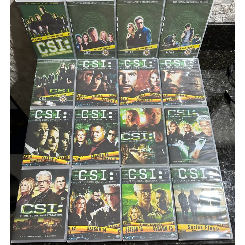 CSIi∶CRIME SCENE INVESTIGATION 1〜15 全巻 DVD - CSI: INVESTIGAÇÃO CRIMINAL - AS 15 TEMPORADAS + 1 TEMPORADA