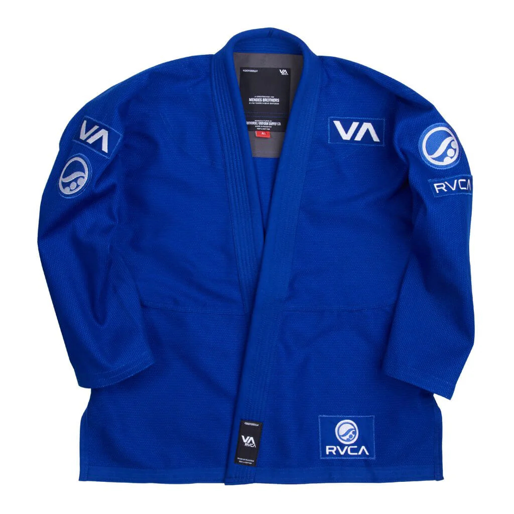 Kimono Shoyoroll RVCA Mendes Brothers Azul Jiu Jitsu BJJ | Shopee 
