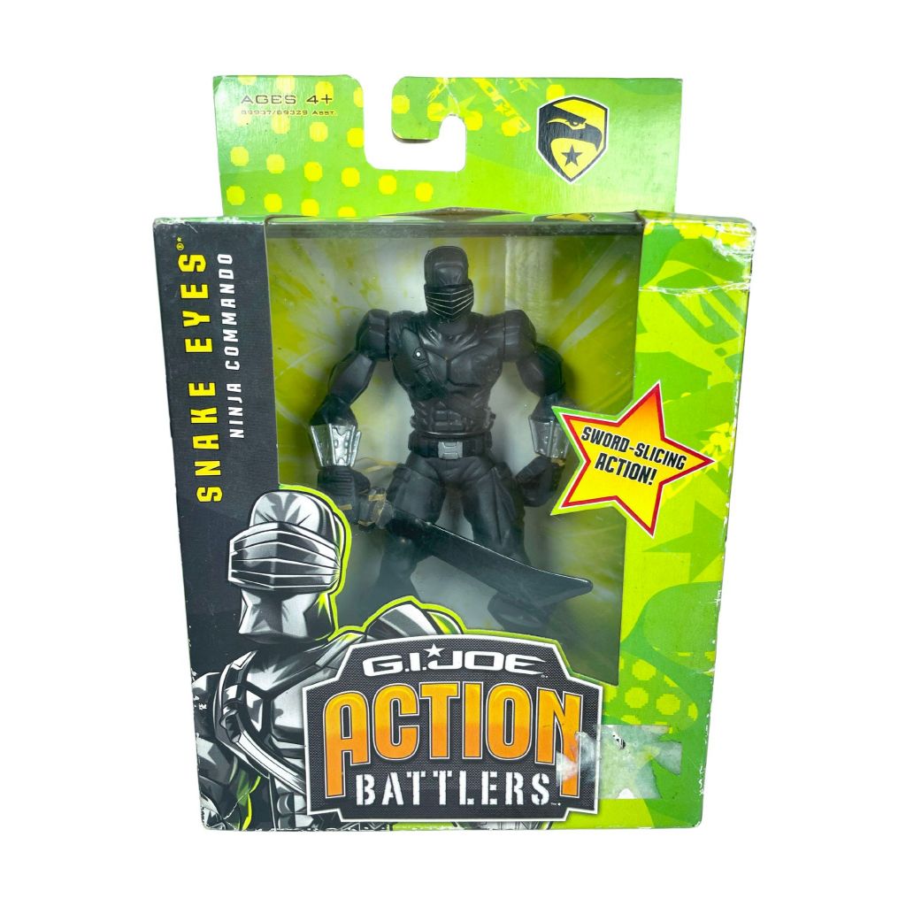 G.I. Joe Action Battlers Figura Snake Eyes Ninja Commando G.I. Joe Action Battlers Figura Snake Eyes Ninja Commando
