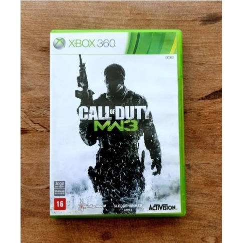Call of Duty MW3 Modern Warfare Xbox 360 Mídia Física Original | Shopee ...